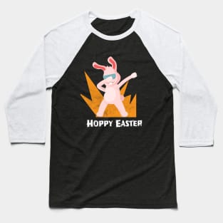 Dabbing Easter Bunny Baseball T-Shirt